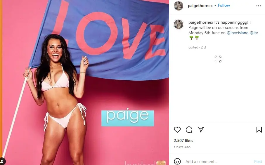 Facts On Paige Thorne From Love Island 2022 | Her Age, Instagram, Net Worth