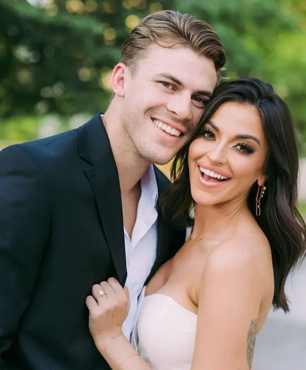 'The Bachelor' and 'Bachelor In Paradise' Alum Tia Booth Expecting 1st Child | Taylor Mock, Engaged, Engagement Ring, Father’s Death