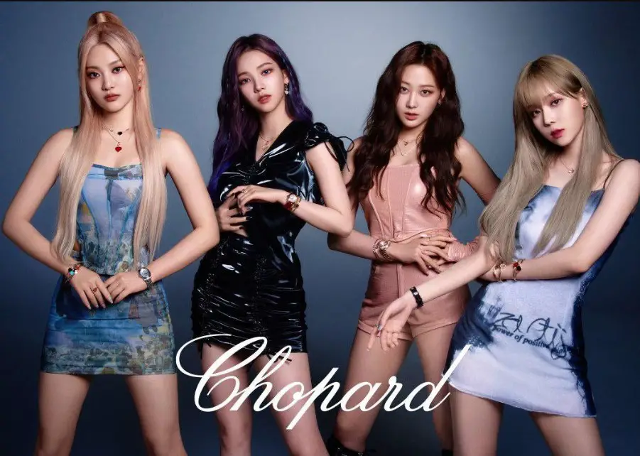 AESPA is officially the new face of Chopard!
