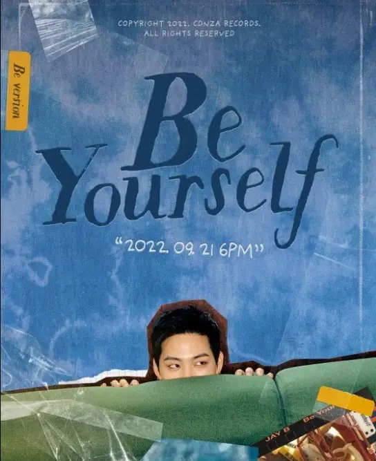 GOT7's Jay B will shortly release a new EP titled "Be Yourself"